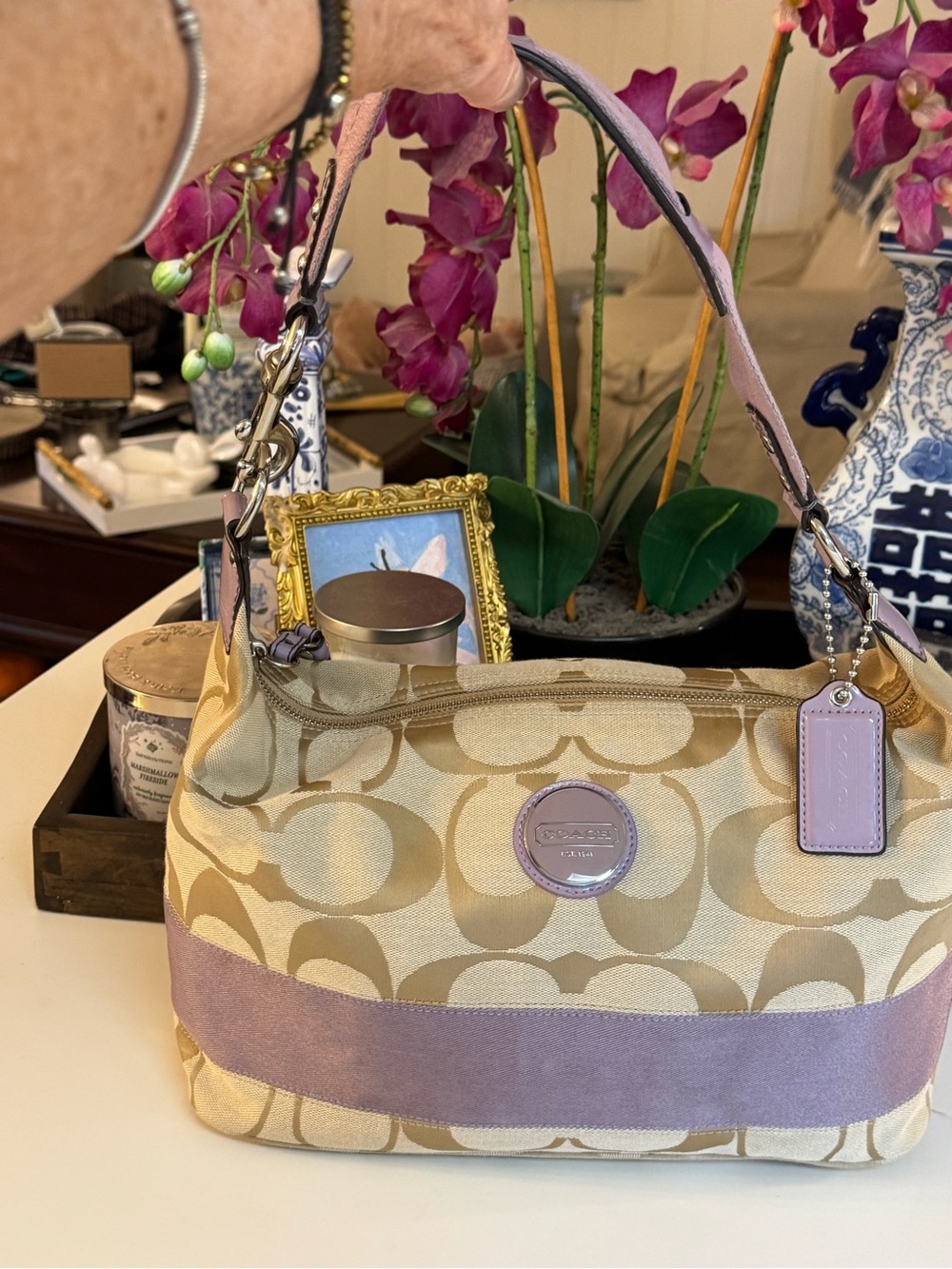 ππ€COACH SIGNATURE HOBO SHOULDER BAG! ππ€ - Picture 2 of 13